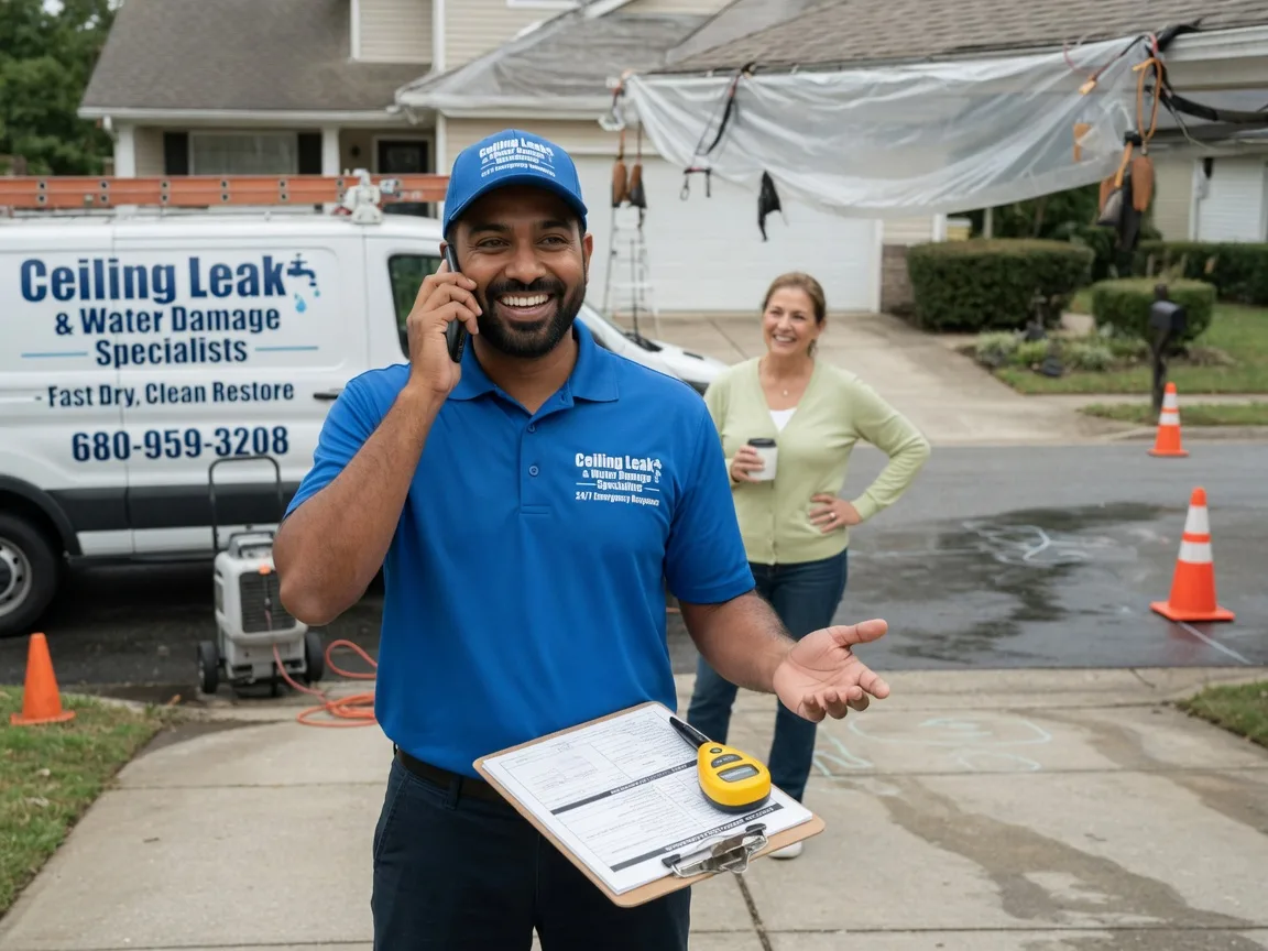 Ceiling Leak Cleanup Sawyer, ND FAQs